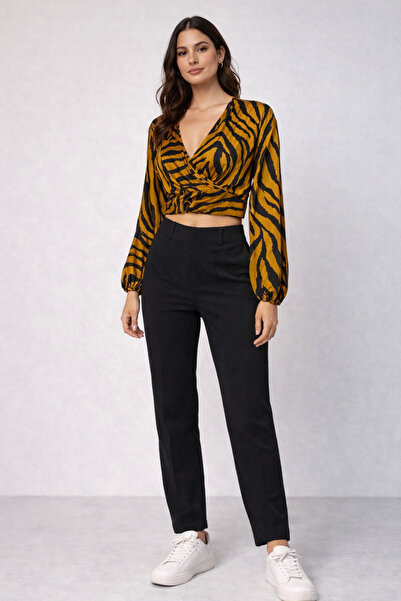 KASHA Sa leopard dezenom bluza