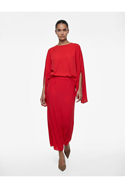 Koton Μακριά σατέν φούστα σε σχήμα ψαριού