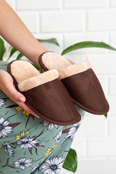 Moda Frato Modafrato Pufidi Indoor Wool Unisex House Papuci de iarna