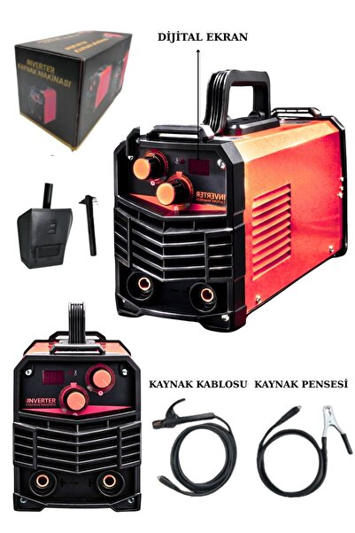 MOONSHOP Pro Alman 200 Amper Çift Kartlı Hava Soğutmalı Invertec Compact Kayn...