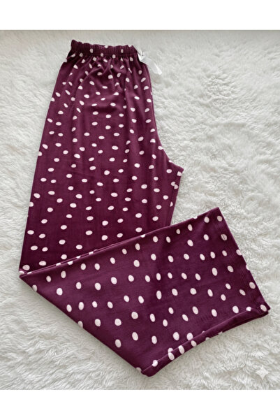 Lady Queen Plus Size French Velvet Pajama Bottoms