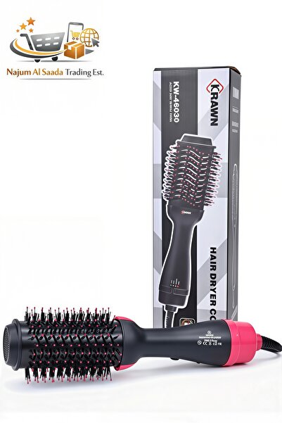 Generic KRAWN 2-in-1 1200W Electric Ionic Blow Dryer Brush, Hair Styling and ...