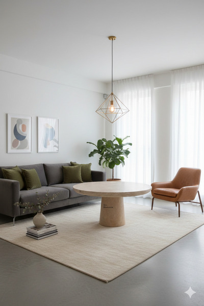 niza dekorasyon DOĞAL TRAVERTEN OVAL MANTAR ORTA SEHPA