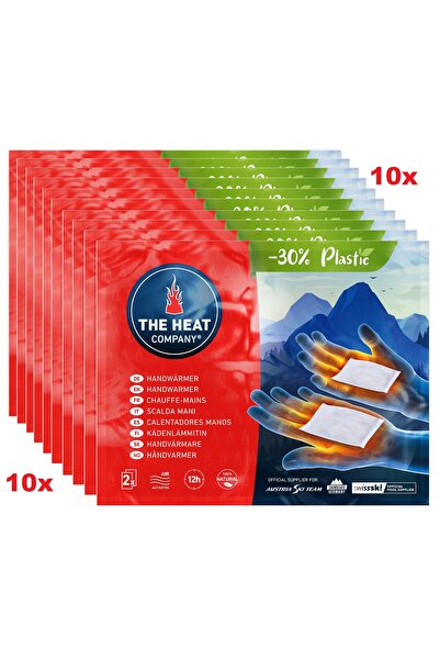 THE HEAT COMPANY 20 Li Paket (10 ÇİFT) Bireysel El Isıtıcı 12 Saat -yapışkansız