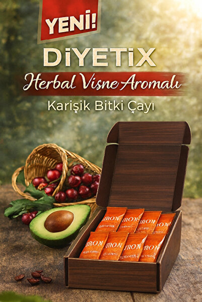 Diyetix شاي أعشاب مختلط بنكهة الكرز 30 قطعة