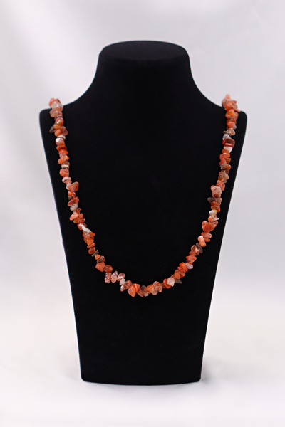 SAURACHI Agate Stone Pendant Unshaped Natural Stone Broken Stone String