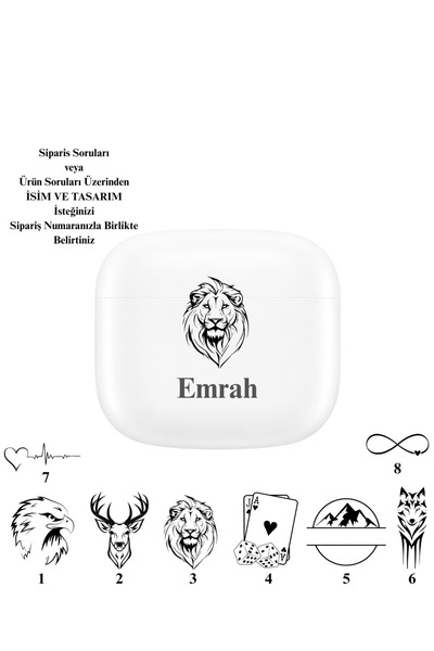 Xiaomi Kişiye Özel İsimli Redmi Buds 6 Play Kulakiçi Kulaklık- Gürültü Engell...