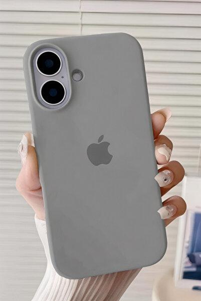 ProNorth غطاء متوافق مع آيفون 16 مع شعار، غطاء سيليكون ناعم من الداخل مخملي ا...