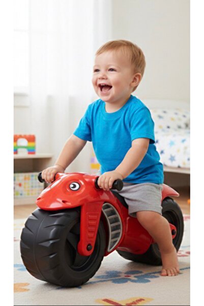 VEKTÖR İlk Motorum İlk Adım Alıştırma Motoru Kırmızı