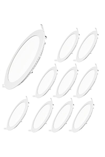 qenos GENEL MARKALAR Slım Led Panel 18 Watt 6500 K Beyaz Işık Sıva Altı Spot ...