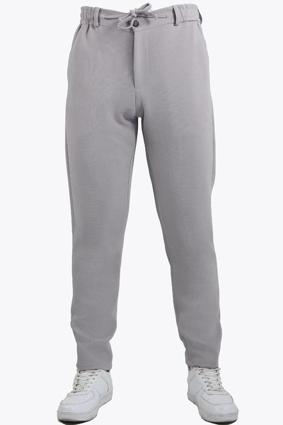 Mckanzie 939 Παντελόνι με οδοντωτό ύφασμα και ελαστική μέση