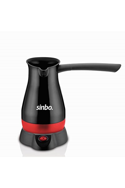 Sinbo ماكينة قهوة كهربائية SCM 2948 باللونين الأحمر والأسود