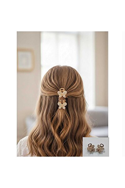 NEW HİLL Cataramă mică din metal cu pietre 2 bucăți