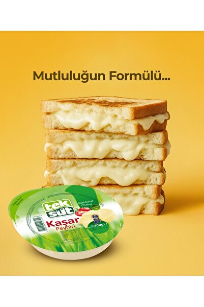 Teksüt ( 1 ADET ) Teksüt Kaşar Peynir 400 gr
