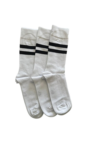 Şeritli Erkek Çorap 3lü set