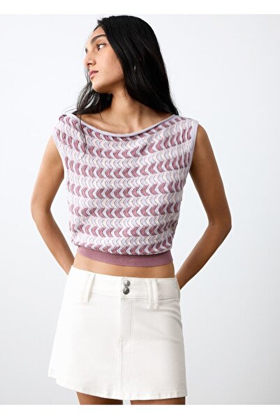 Mango Teen Kısa denim etek