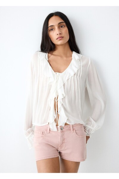 Mango Teen Düşük belli şort