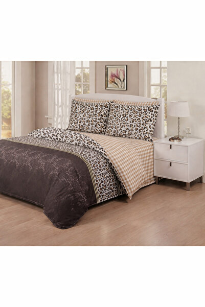 Casa Pucioasa Lenjerie de pat din finet, set 6 piese