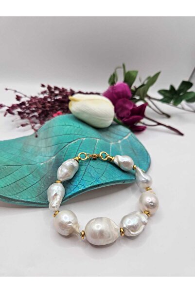 İNCİORA JEWELRY GERÇEK DOĞAL BAROK İNCİ BİLEKLİK