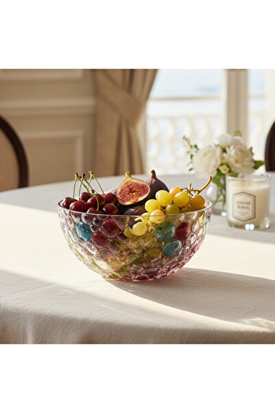 i love home glass Bohemia Crystal Fruit Bowl 25X12 cm