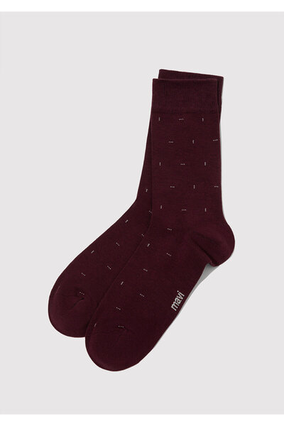Mavi Burgundy Socks 0911352-24862