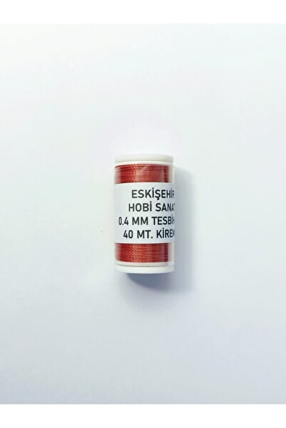 Eskişehir hobi sanat 40 متر بلاط أحمر اللون 0.4 ملم سلسلة مسبحة