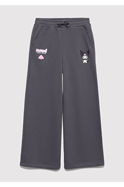 Mavi Kuromi Baskılı Antrasit Eşofman Altı 7010056-85309