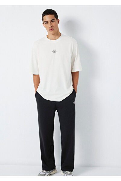 Mavi MVJNS Baskılı Ekru Tişört Oversize / Geniş Kesim 0613215-70057