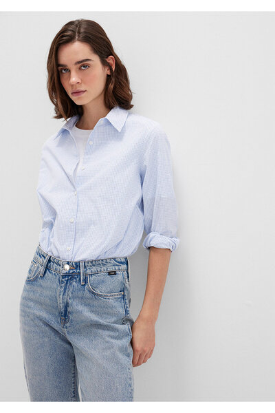 Mavi Damen M1211168-83150 Gestreiftes Hemd