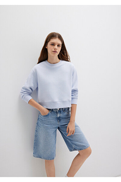 Mavi Sweatshirt mit Rundhalsausschnitt 1S10387-89201