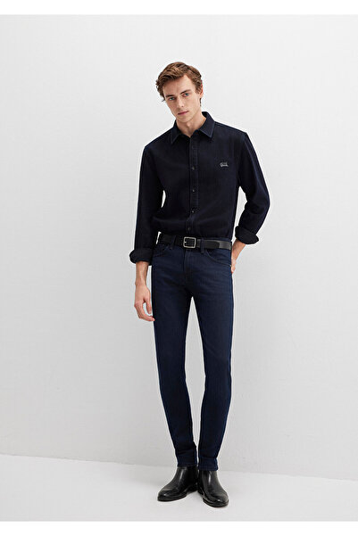 Mavi Kvnç Schwarze Dunkel-Nachtblaue Jeanshose 001070-91239