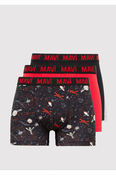 Mavi 3 bedruckte Boxershorts 0911873 -900