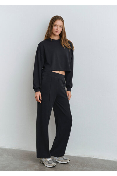 Mavi Sporty Lux Siyah (TENCEL™) Modal Eşofman Altı 1010634-900