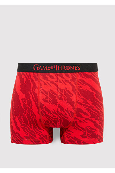 Mavi Game of Thrones Baskılı Boxer 0911194-70465