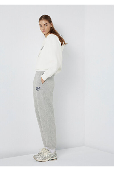 Mavi Logo Printed Gray Sweatpants1010757-82816