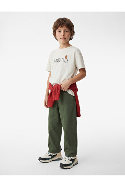 Koton Jungen-T-Shirt 6SKB10099TK GRAU