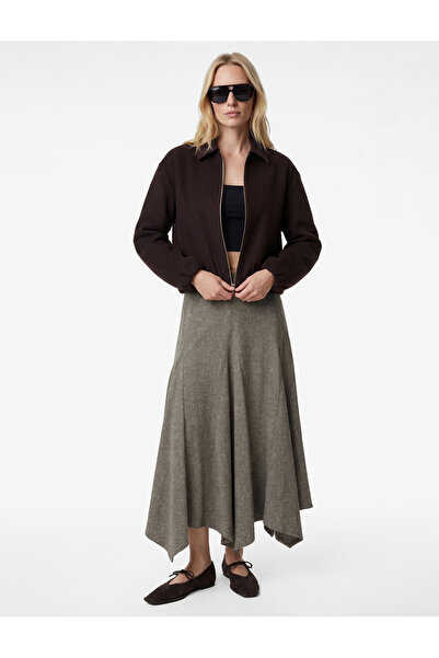 Koton Fusta midi asimetrică croială cu volan