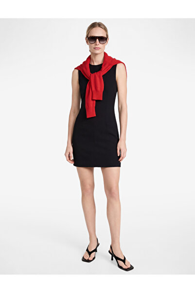 Koton Sleeveless Crew Neck A-Line Mini Dress