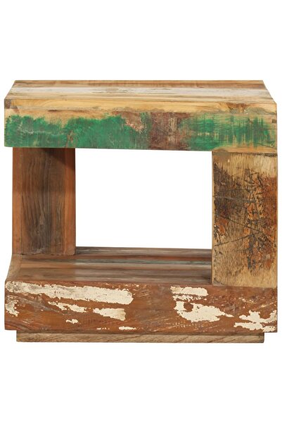 Concept Masă de cafea, 45x45x40 cm, lemn masiv reciclat