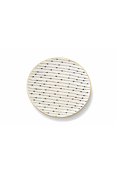 Warm Design Seramik Desenli Tabak