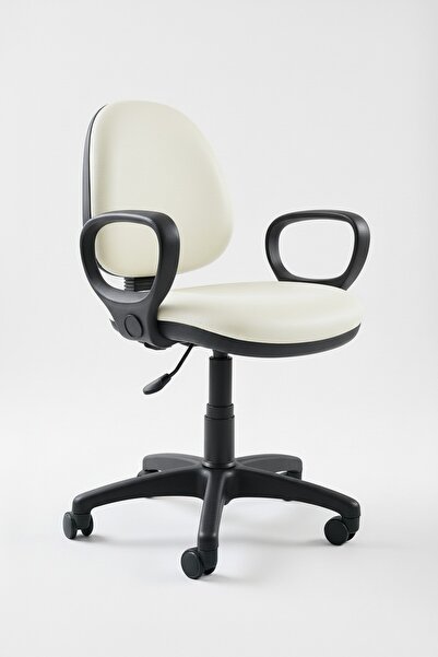 FONKSİYONER NOVIA GENÇ YETİŞKİN DERİ ÇALIŞMA KOLTUĞU-PP AYAK-SIRT DERİNLİK AY...