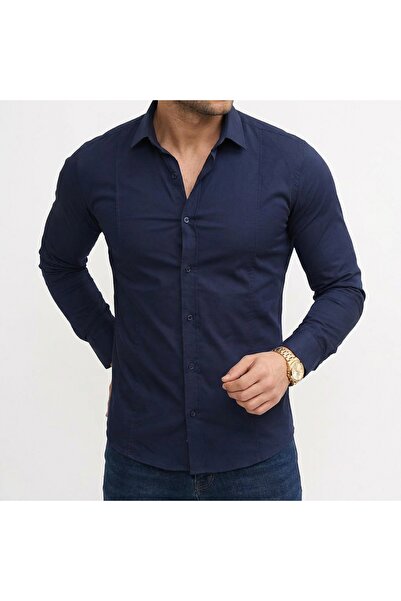 Kaan Alay Fashion Slim Fit Full Likralı Gömlek