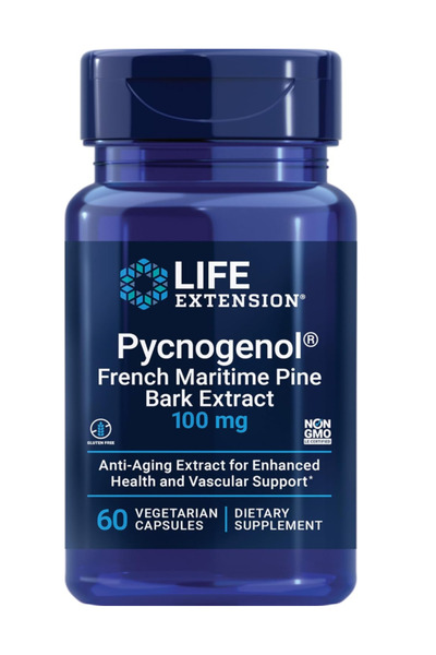 Life Extension Pycnogenol – French Maritime Pine Bark Extract – Scientificall...