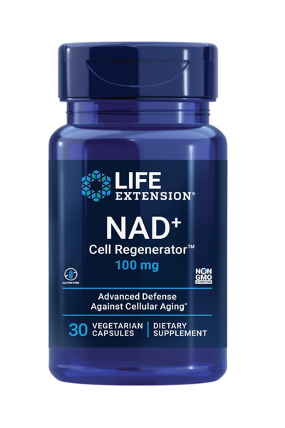 Life Extension NAD+ Cell Regenerator 100 mg - NIAGEN Nicotinamide Riboside Fo...
