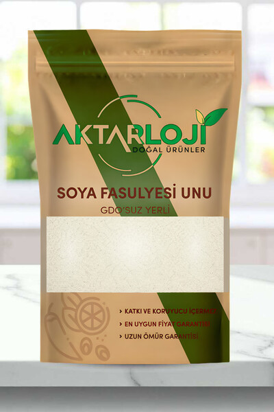 aktarloji 100 Gr Glutensiz Soya Unu / Soya Fasulyesi Unu - Katkısız & Doğal