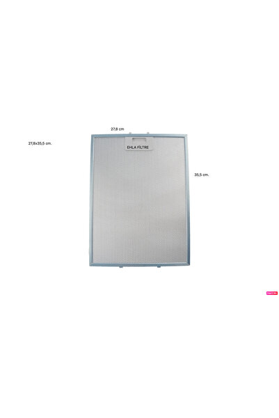 Termikel Ankastre Aspiratör Davlumbaz Yağ Filtresi (278*355) Uyumlu