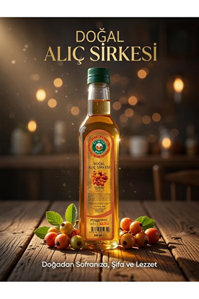 Doğal Fermentasyon Içilebilir Alıç Sirkesi 500 ml Pet