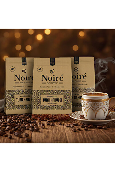 Noire Coffee Noire Geleneksel Türk Kahvesi 250g %100 Arabica – Asırlık Lezzet