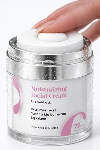 Cosmolive Yüz Kremi | Hassas Ciltler Için | Hyaluronik Asit | Nemlendirici