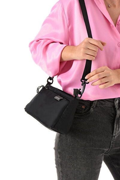 Sanmorris حقيبة نسائية من قماش المظلة مكونة من 3 أقسام قابلة للتعديل ومقاومة ...